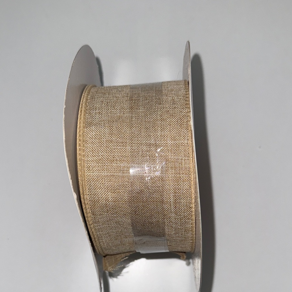 Celebrate It Burlap Wired Ribbon